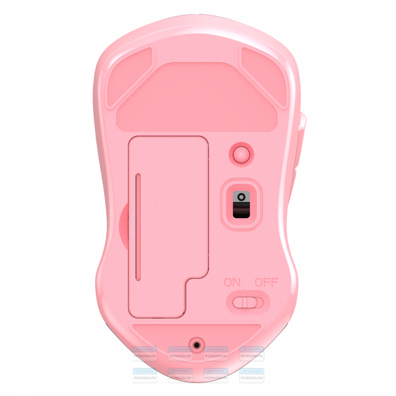 Chuột Máy Tính Không Dây Dareu Lm115b Silent Switch Dual Mode (black, Pink, White) 5