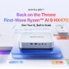 Máy Tính Mini Pc Minisforum Ai X1 Pro 470 Amd Ryzen Ai 9 Hx470 (barebone) 8