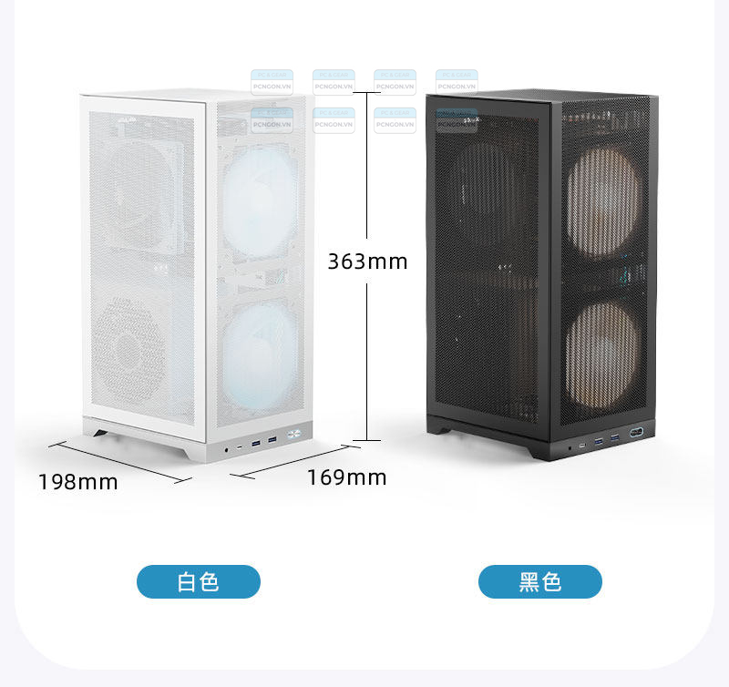Vỏ Case Máy Tính Mini Itx Shiny Snake L400 (kèm Riser 5.0) 11