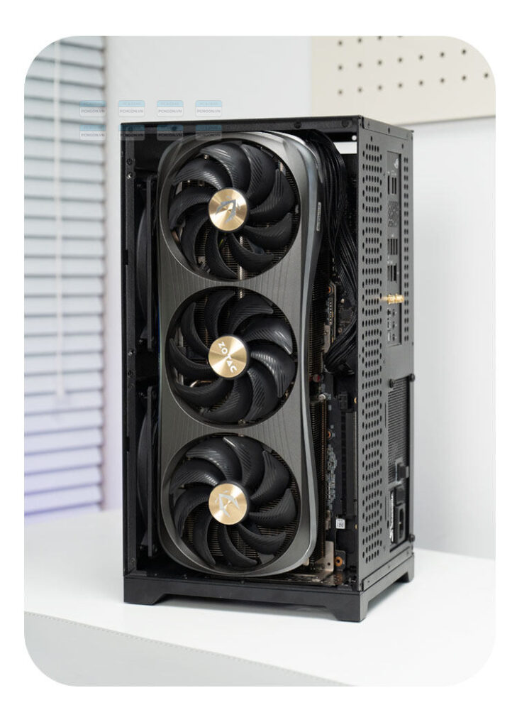 Vỏ Case Máy Tính Mini Itx Shiny Snake L400 (kèm Riser 5.0) 8