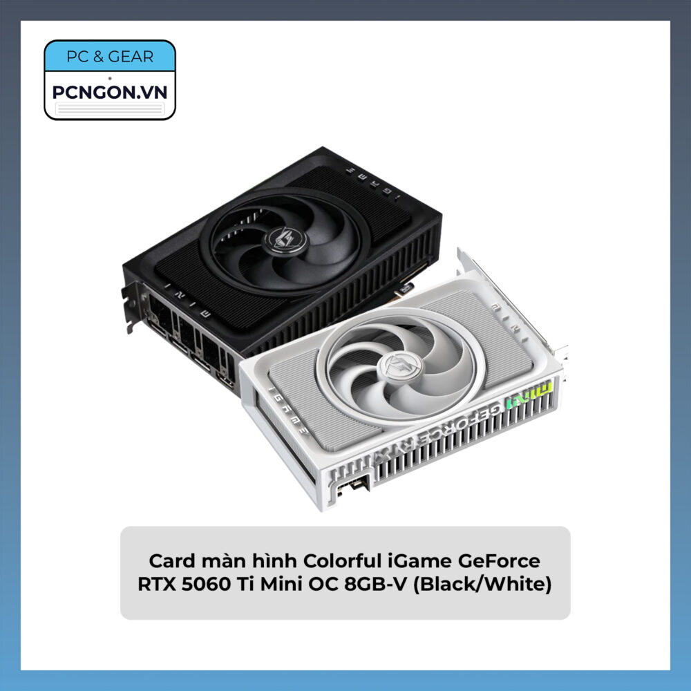 Card Màn Hình Colorful Igame Geforce Rtx 5060 Ti Mini Oc 8gb-v (black, White)