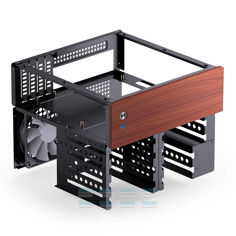 Vỏ Case Nas Jonsbo N4 (8 Bay) 11
