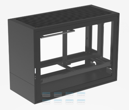 Vỏ Case Máy Tính Mini Itx Acat X Pro (Đen, Bạc, Xám, Trắng) 12