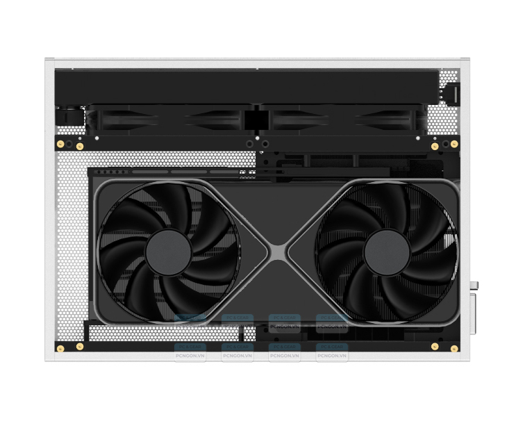 Vỏ Case Máy Tính Mini Itx Acat X Pro (Đen, Bạc, Xám, Trắng) 6