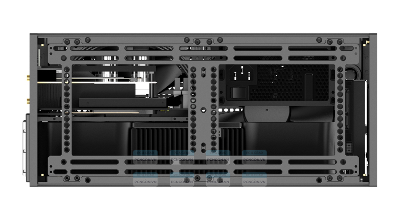 Vỏ Case Máy Tính Mini Itx Acat X Pro (Đen, Bạc, Xám, Trắng) 7