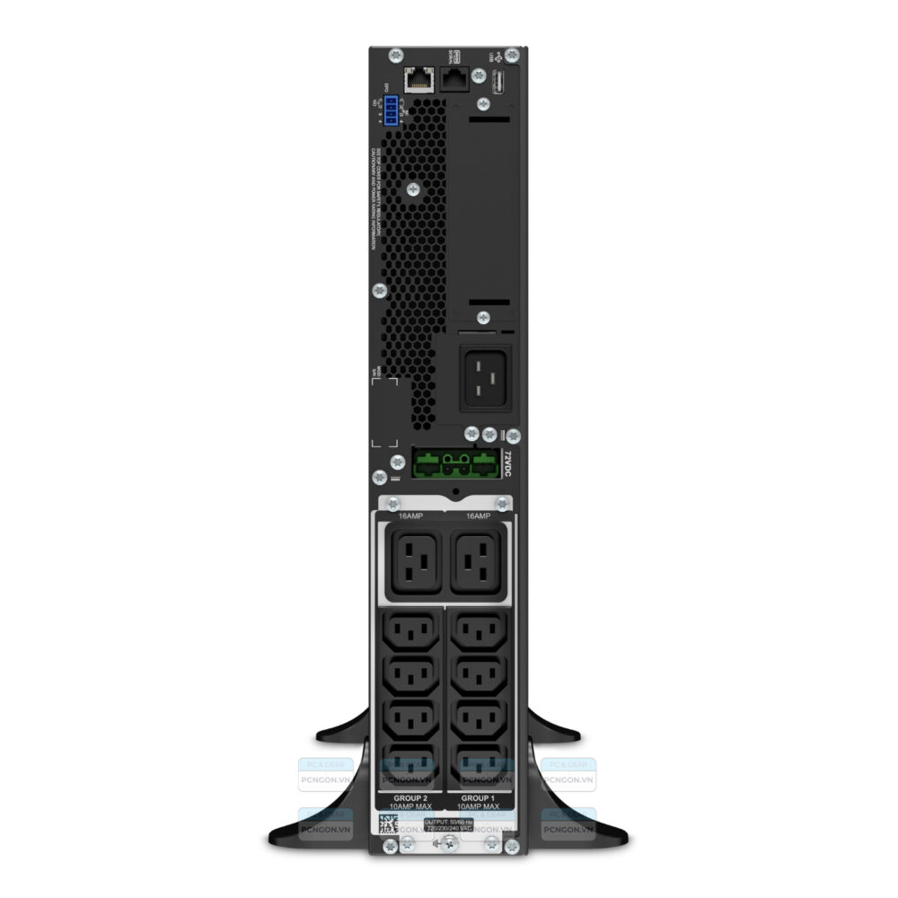 Bộ Lưu điện Apc Smart Ups On Line 2200va Lcd 230v (srt2200xli) 3