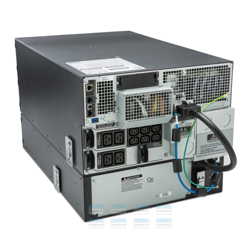 Bộ Lưu điện Apc Smart Ups On Line 8000va Rackmount Lcd 230v (srt8krmxli) 4