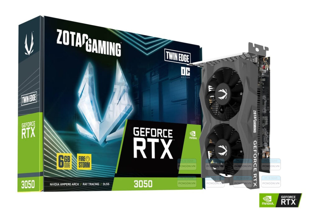 Card Màn Hình Zotac Gaming Geforce Rtx 3050 6gb Gddr6 Twin Edge Oc 6