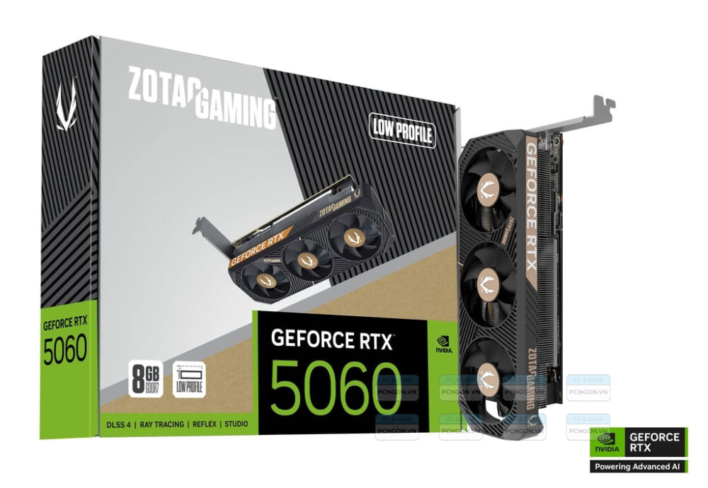 Card Màn Hình Zotac Gaming Geforce Rtx 5060 Low Profile 6