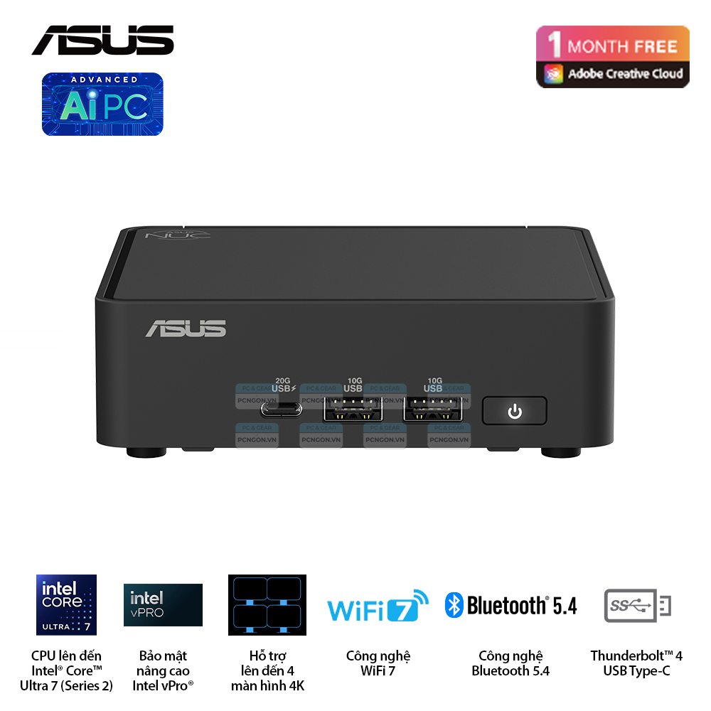 Máy Tính Mini Pc Asus Nuc 15 Pro Slim Intel U300 (barebone) 17