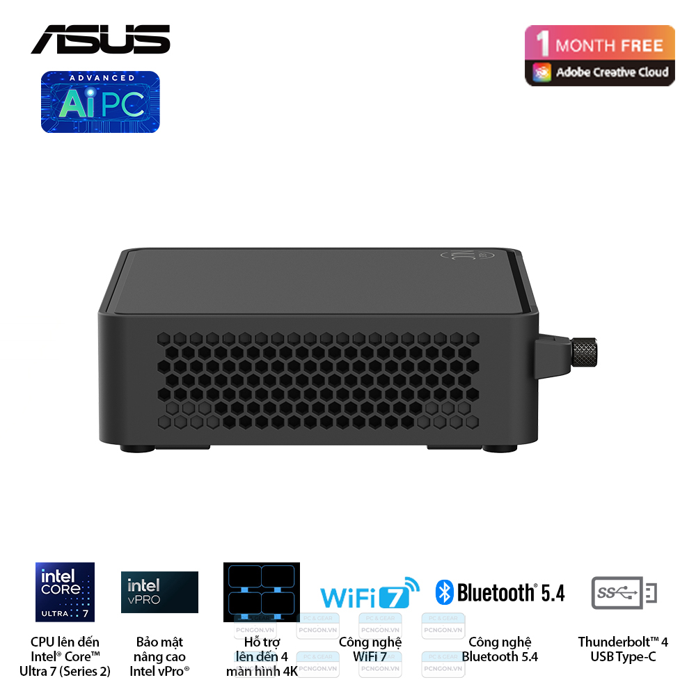 Máy Tính Mini Pc Asus Nuc 15 Pro Slim Intel U300 (barebone) 8