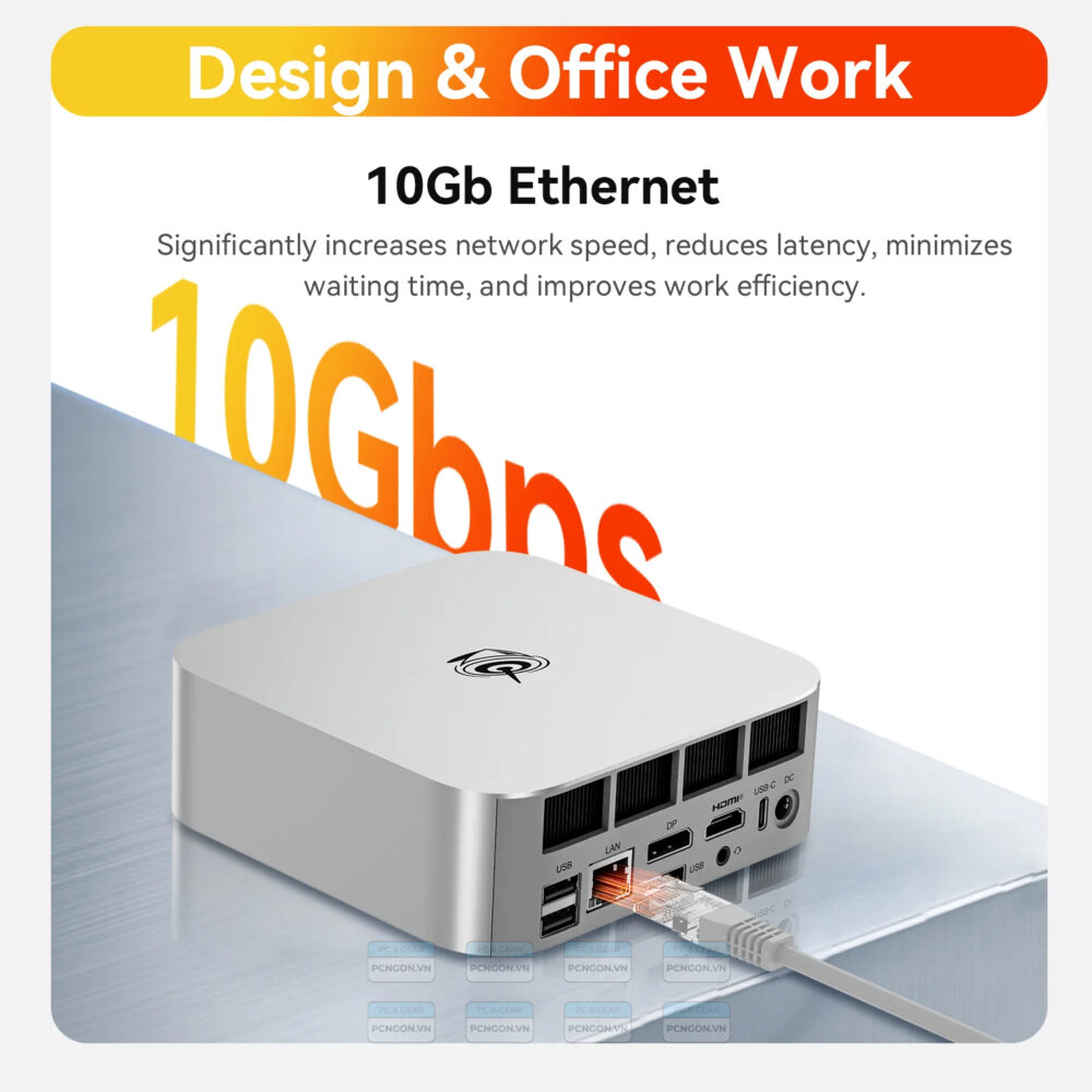 Máy Tính Mini Pc Beelink Ser10 Max Amd Ryzen Ai 9 Hx 470 5