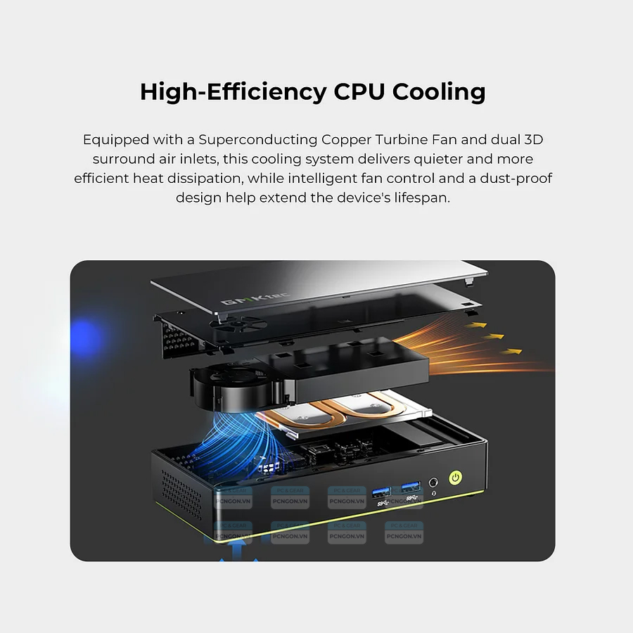Máy Tính Mini Pc Gmktec K13 Intel Ultra 7 256v 5
