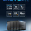 Thiết Bị Lưu Trữ Nas Terramaster F6-424 Max 6 Bay 132tb 3