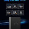 Thiết Bị Lưu Trữ Nas Terramaster F8 Ssd Plus 8 Bay 64tb 1