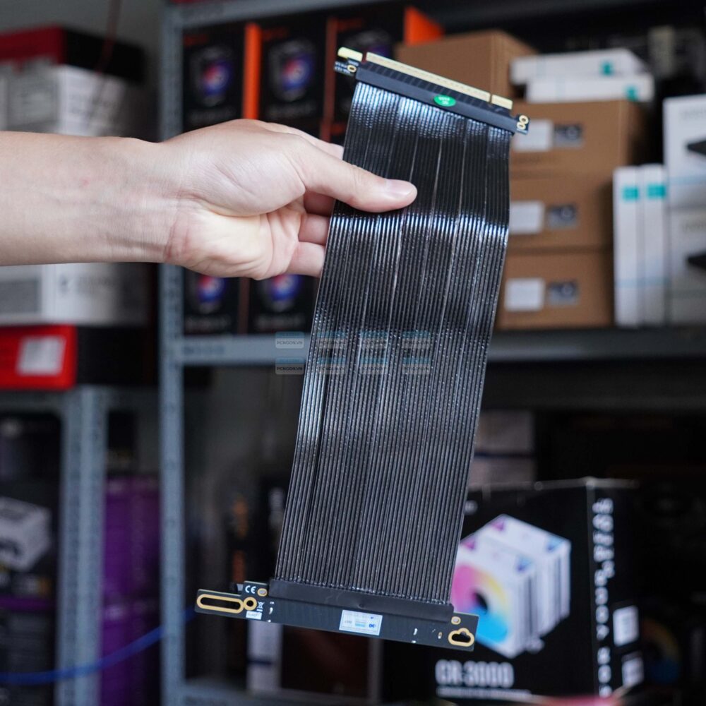 Cáp Riser 90 độ 5.0 Jhh-link Pcie 5.0 Dài 30cm đã Qua Sử Dụng6