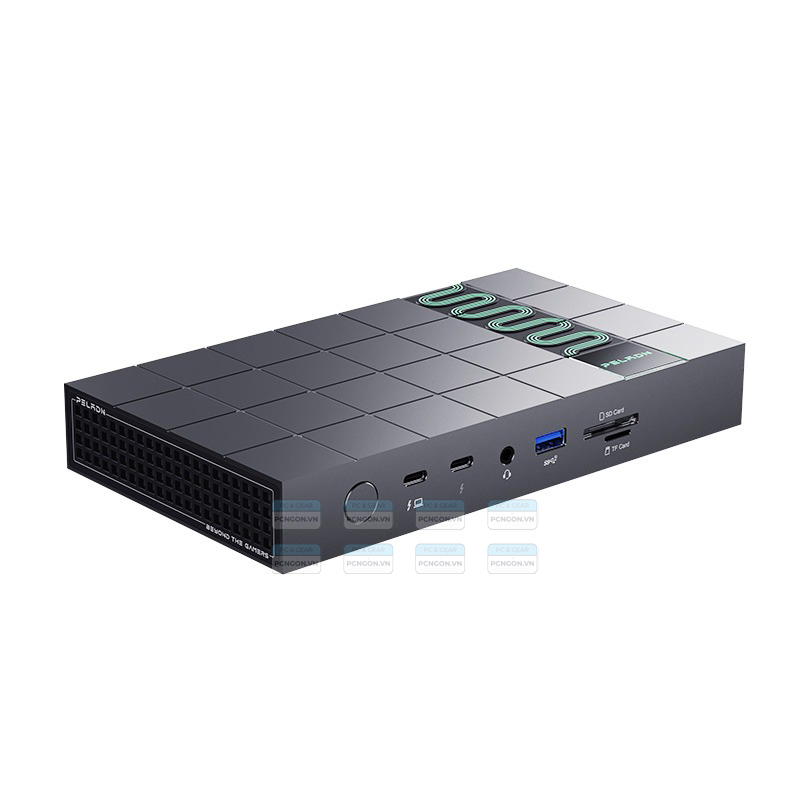 Dock Mở Rộng Peladn Link G2e Thunderbolt 5 (xám, Bạc) 12