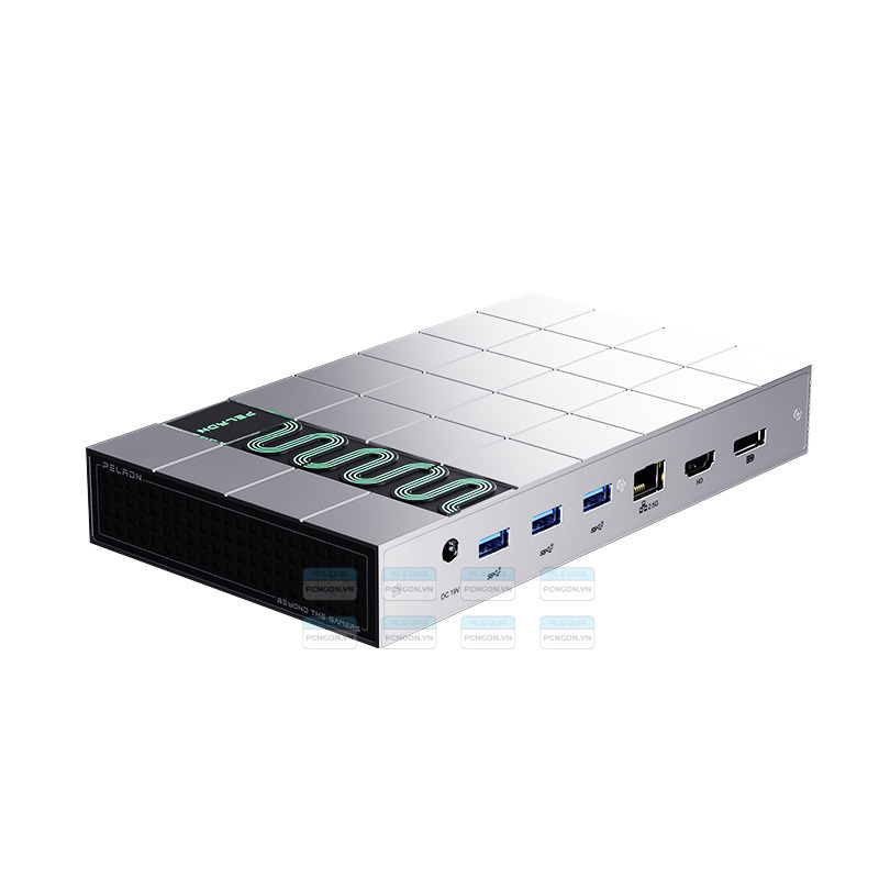 Dock Mở Rộng Peladn Link G2e Thunderbolt 5 (xám, Bạc) 13