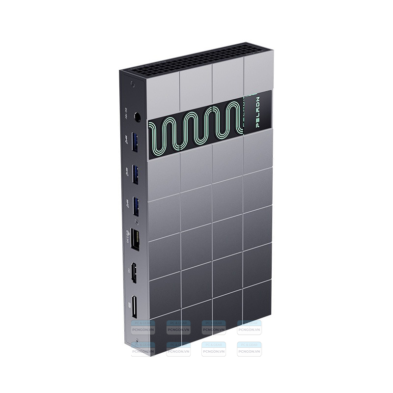 Dock Mở Rộng Peladn Link G2e Thunderbolt 5 (xám, Bạc) 14