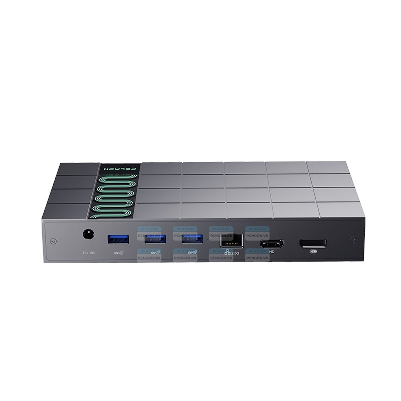 Dock Mở Rộng Peladn Link G2e Thunderbolt 5 (xám, Bạc) 8
