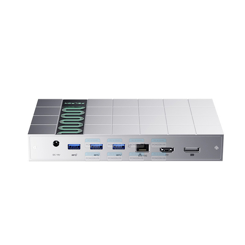 Dock Mở Rộng Peladn Link G2e Thunderbolt 5 (xám, Bạc) 9