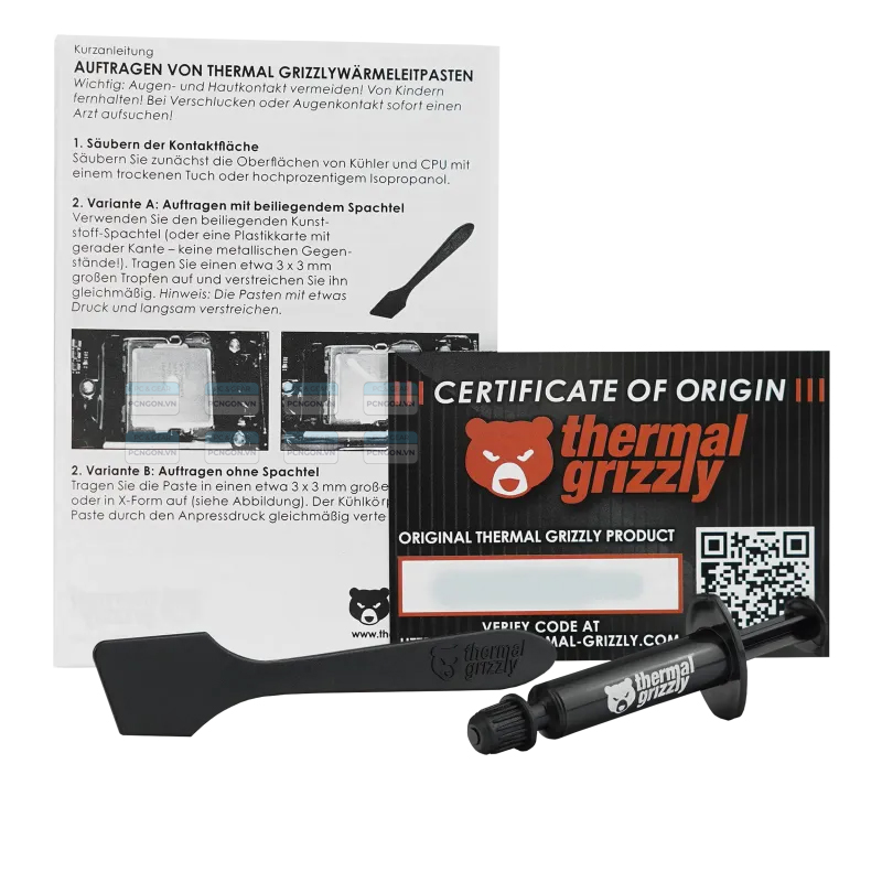 Keo Tản Nhiệt Thermal Grizzly Aeronaut (1g, 3.9g) 5
