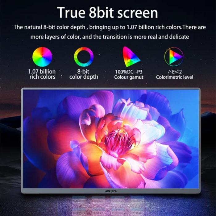 Màn Hình Di động Arzopa A3c Pro 13.3 Inch Full Hd Oled 60hz (tặng Túi) 4