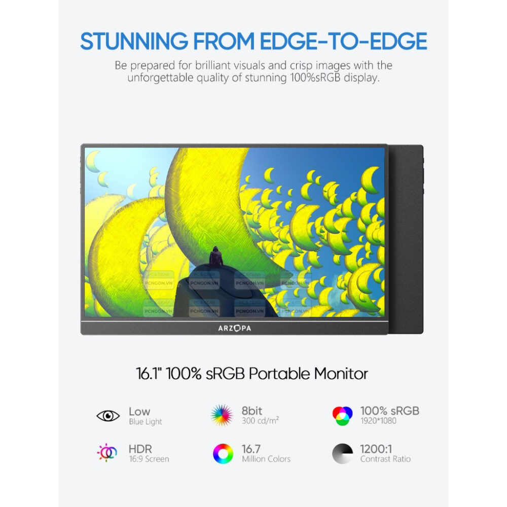 Màn Hình Di động Arzopa Z1c 16.1 Inch Full Hd Ips 60hz 5