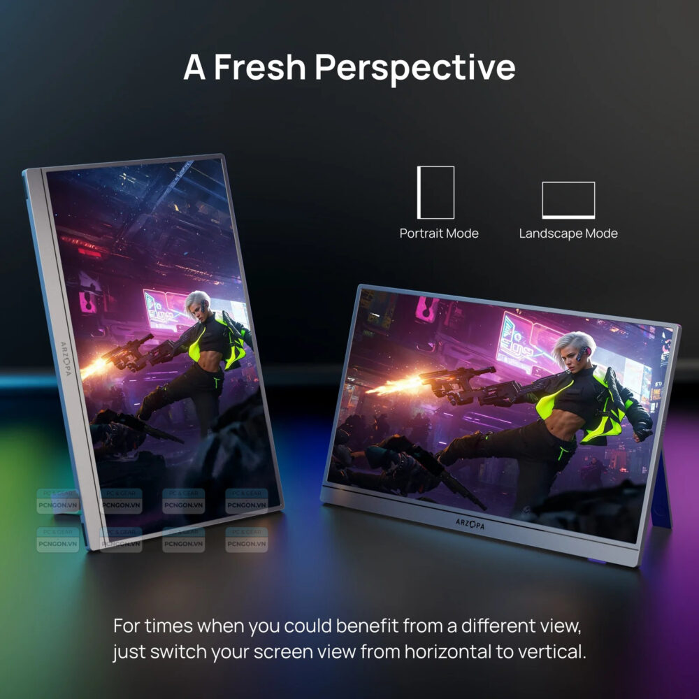 Màn Hình Di động Arzopa Z3fc 16.1 Inch Qhd 2k Ips 60hz (tặng Túi) 6