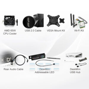 Máy Tính Mini Pc Asrock Deskmini X600 Usb4 Amd Socket Am5 (barebone) 2