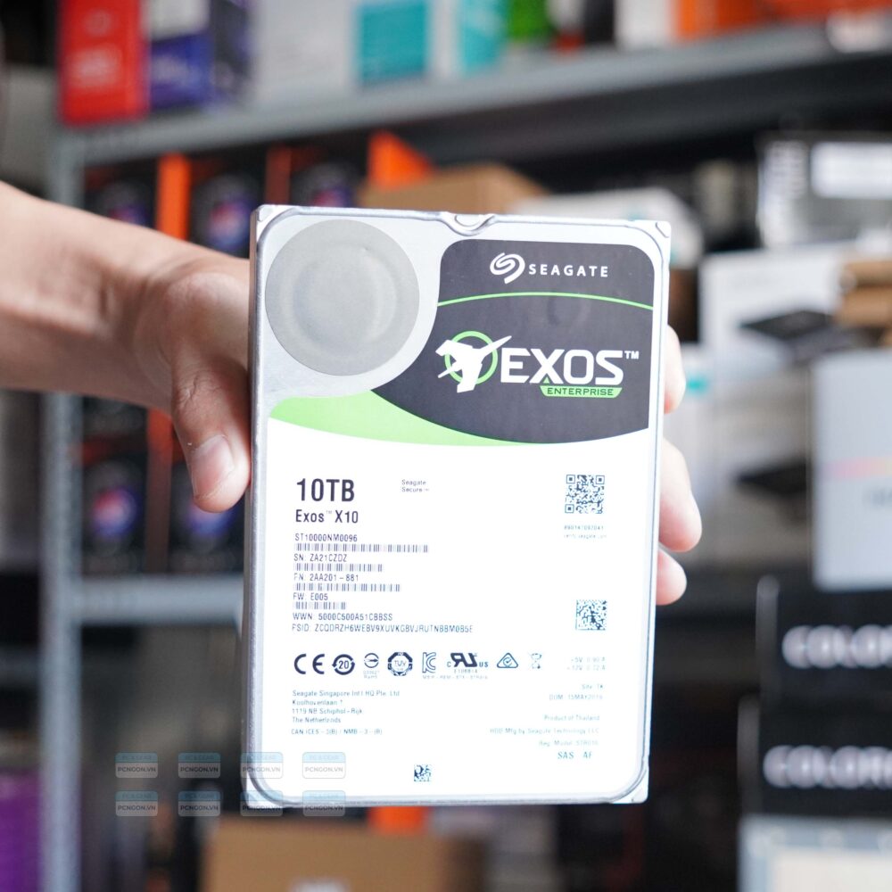 Ổ Cứng Hdd Sas 10tb Exos X10 Enterprise St10000nm0096 Chưa Qua Sử Dụng 2