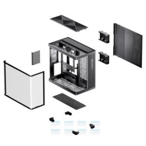 Vỏ Case Máy Tính Jonsbo Tk-4 (black, White) 1
