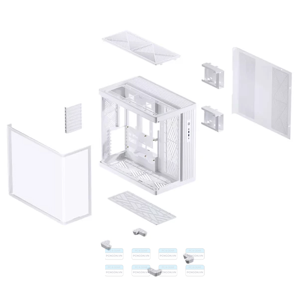 Vỏ Case Máy Tính Jonsbo Tk-4 (black, White) (40)
