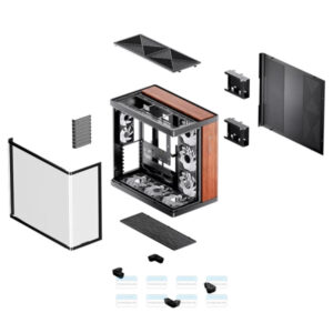 Vỏ Case Máy Tính Jonsbo Tk-4 Wood 3