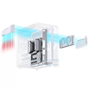 Vỏ Case Máy Tính Jonsbo X400 (white, Grey) 3