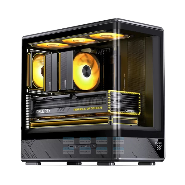 Vỏ Case Máy Tính Mini Itx Jonsbo D200 (black, White) (10)