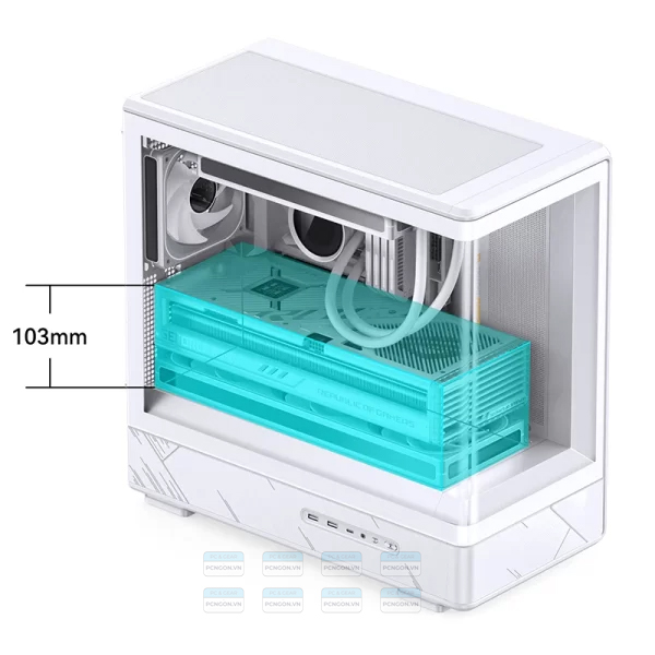 Vỏ Case Máy Tính Mini Itx Jonsbo D200 (black, White) (12)