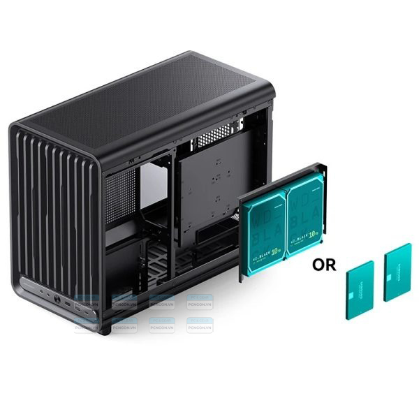 Vỏ Case Máy Tính Mini Itx Jonsbo D33 (black, White) (28)