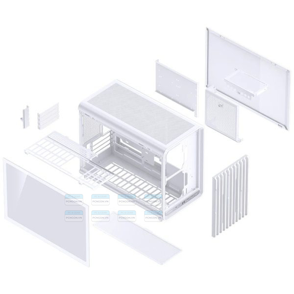 Vỏ Case Máy Tính Mini Itx Jonsbo D33 (black, White) (3)