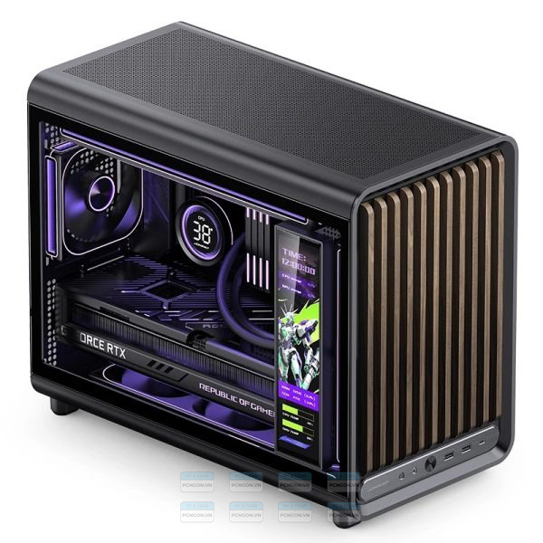 Vỏ Case Máy Tính Mini Itx Jonsbo D33 Wood (black, White) 12