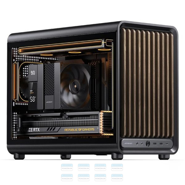 Vỏ Case Máy Tính Mini Itx Jonsbo D33 Wood (black, White) 14