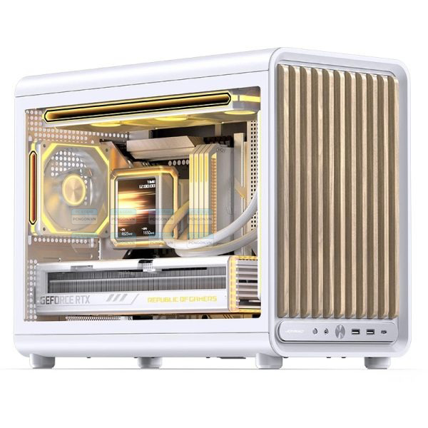 Vỏ Case Máy Tính Mini Itx Jonsbo D33 Wood (black, White) 15