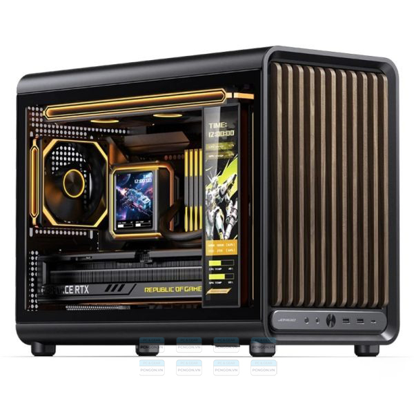 Vỏ Case Máy Tính Mini Itx Jonsbo D33 Wood (black, White) 16