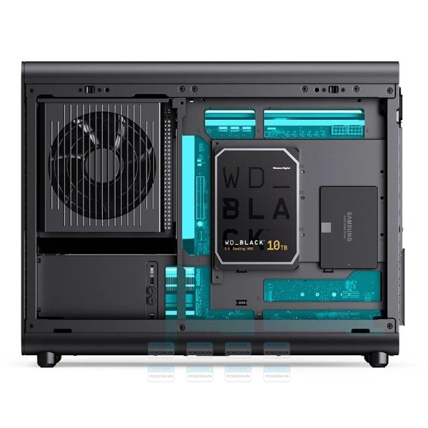 Vỏ Case Máy Tính Mini Itx Jonsbo D33 Wood (black, White) 25