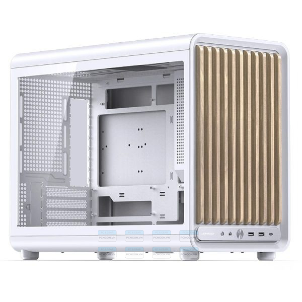Vỏ Case Máy Tính Mini Itx Jonsbo D33 Wood (black, White) 5