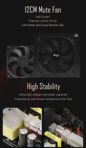 Nguồn Máy Tính Aigo Ck450pro 450w 80 Plus Eficiency 4