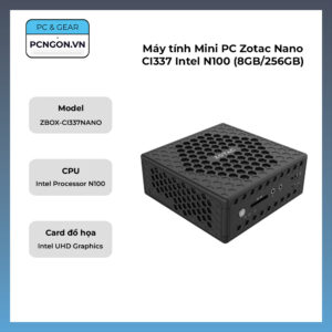 Mini Pc Zotac Nano Ci337 Intel N100 Phong Cách Nano độc đáo