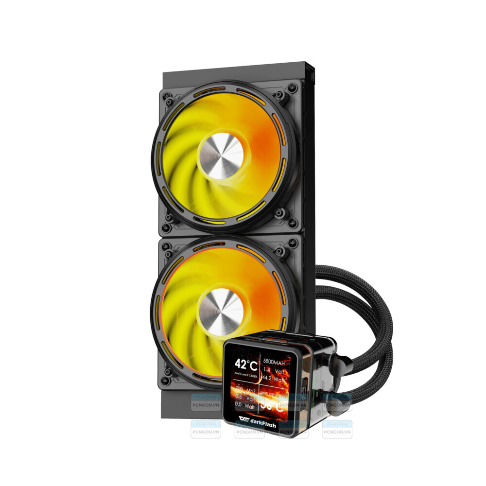 Tản Nhiệt Nước Aio Darkflash De240 (black, White) (14)