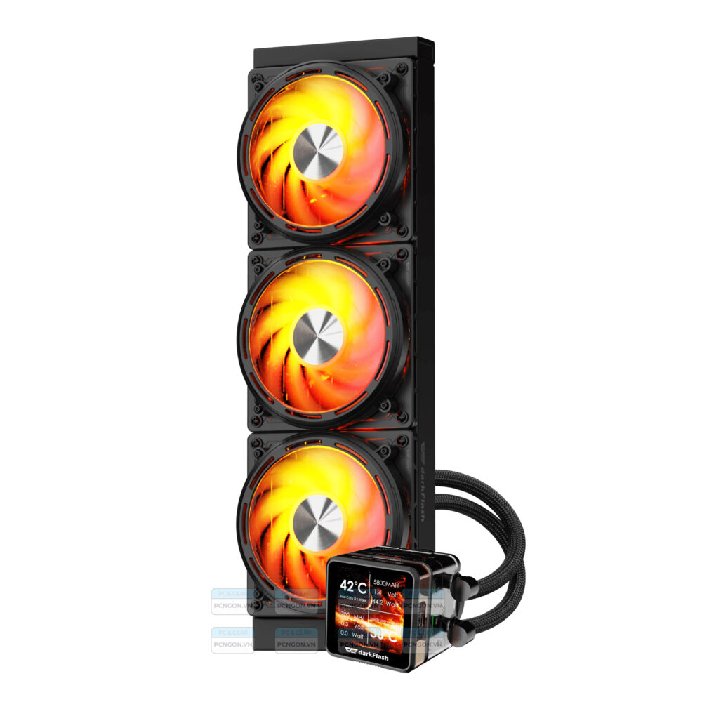 Tản Nhiệt Nước Aio Darkflash De360 (black, White) (11)