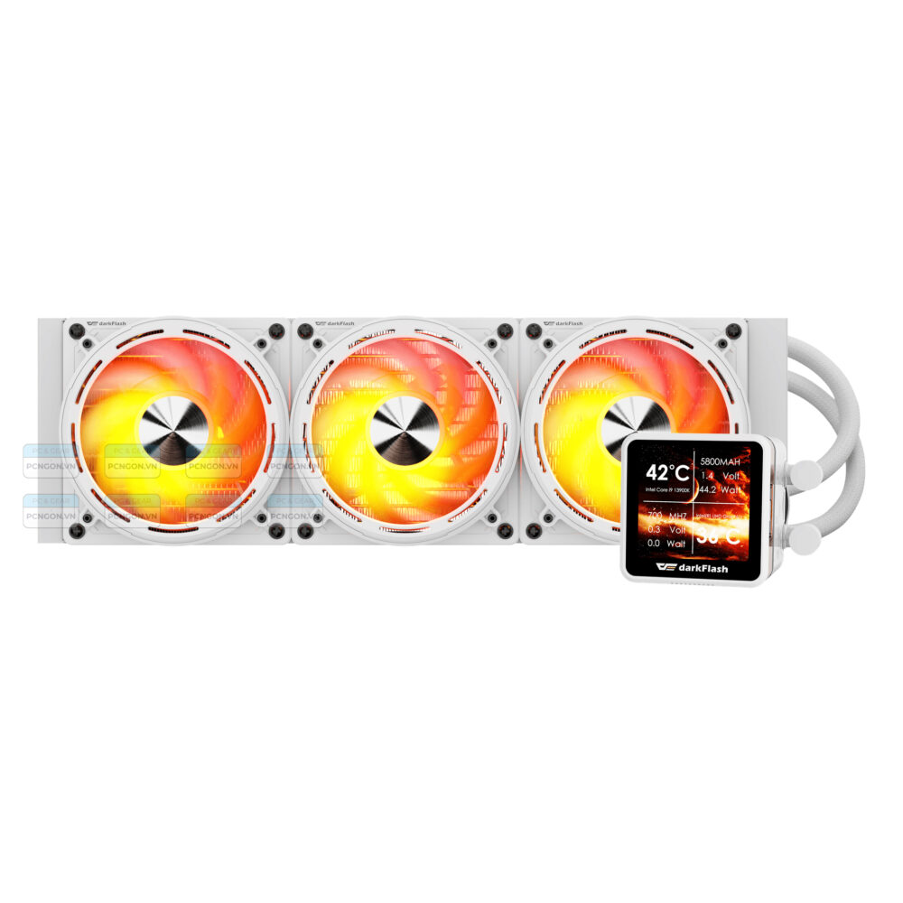 Tản Nhiệt Nước Aio Darkflash De360 (black, White) (4)